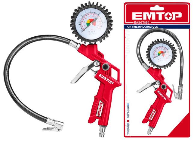 Air tire inflating gun