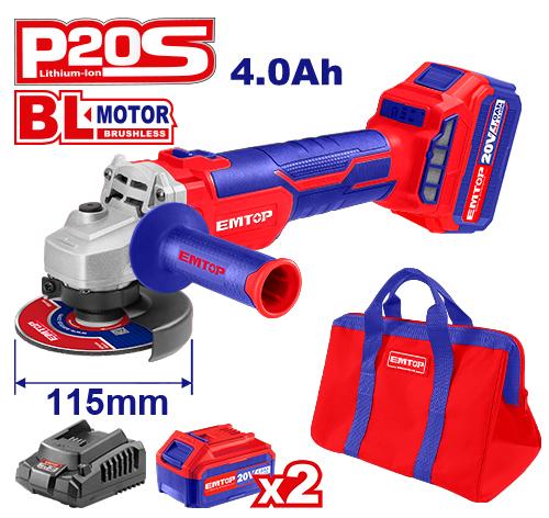 Cordless angle grinder