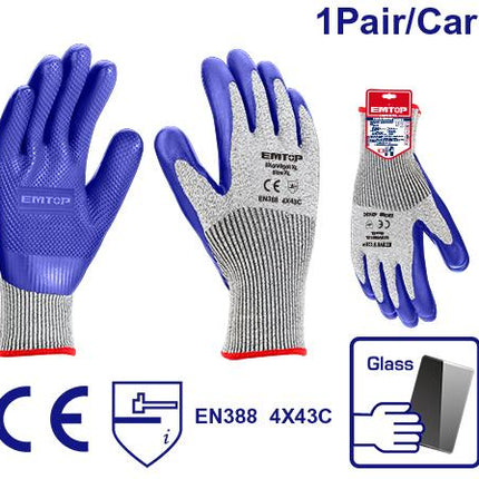 EMTOP Cut-Resistant Gloves
