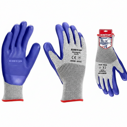EMTOP Cut-Resistant Gloves Size:XL EXGV0301XL