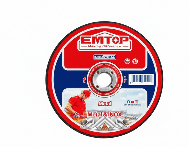 EMTOP 125 x 1mm Metal Cutting Disc