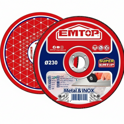 EMTOP 230 x 2mm Metal Cutting Disc