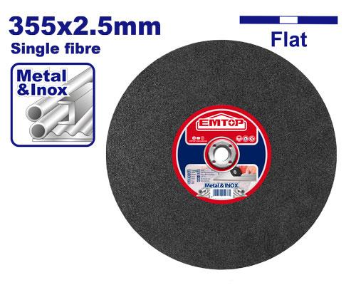 EMTOP 355 x 2.5MM Metal Cutting disc