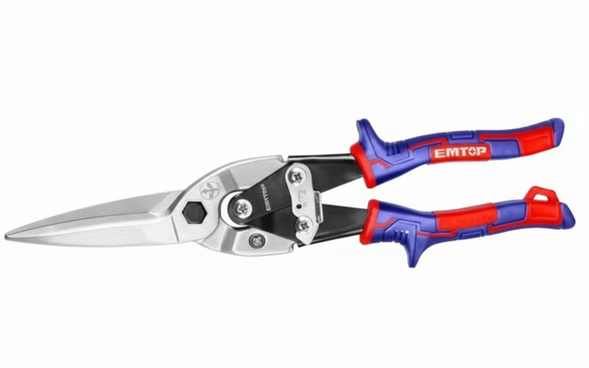 EMTOP Long Straight Cut Aviation Snip 300mm(12") Straight EASP1271