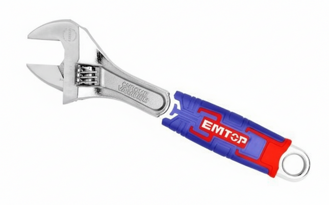 EMTOP Adjustable Wrench (250mm(10"))