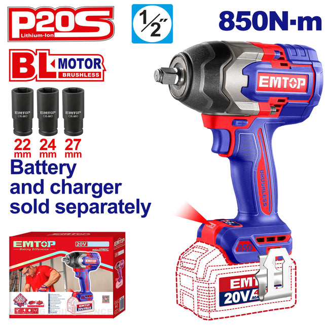 Cordless impact wrench
