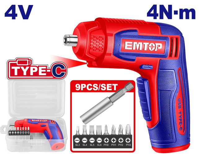 Cordless screwdriver