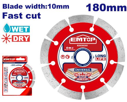 Dry diamond disc