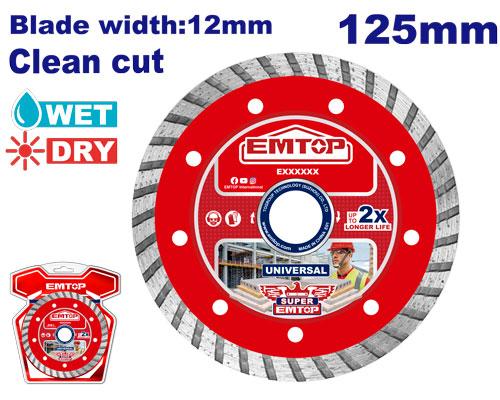 Turbo diamond disc