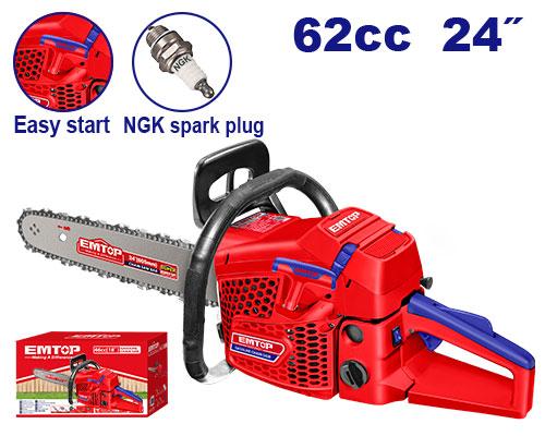 EMTOP 24" 605mm Petrol Chain Saw