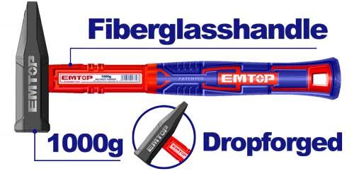 EMTOP 1000g Machinist Hammer