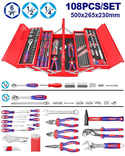 108 Pcs tool chest set