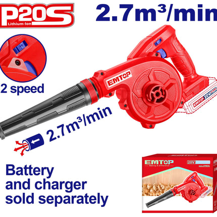 Cordless blower