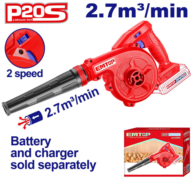 Cordless blower