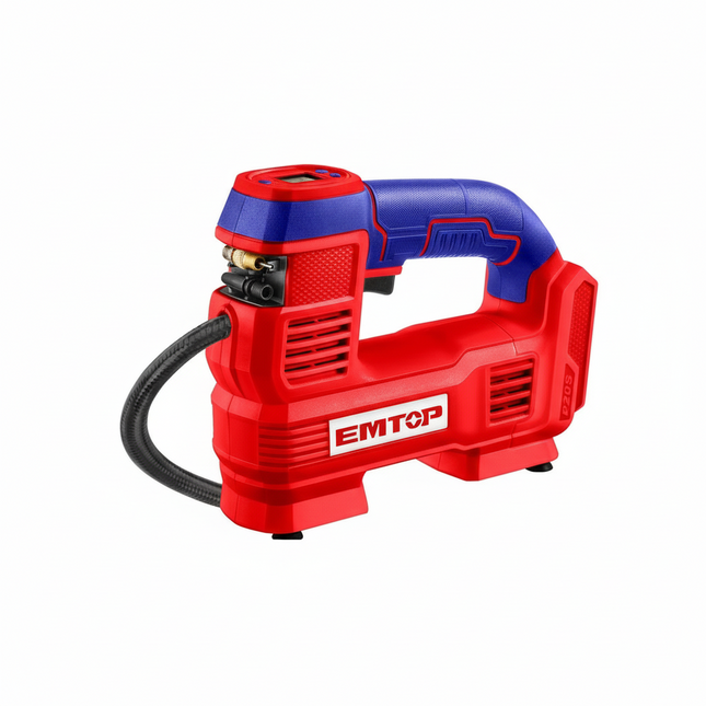 EMTOP Cordless Auto Air Inflator (Body Only) Max pressure:160PSI/11BAR ELAC2012