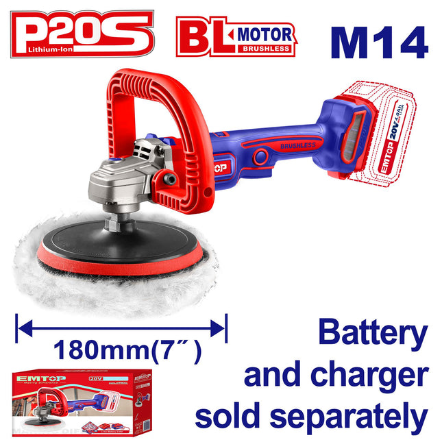Cordless polisher