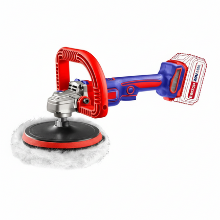 EMTOP 180mm (7") Cordless Polisher (Body Only) 20V M14 Lithium-Ion Rotary Polisher ELAP2018