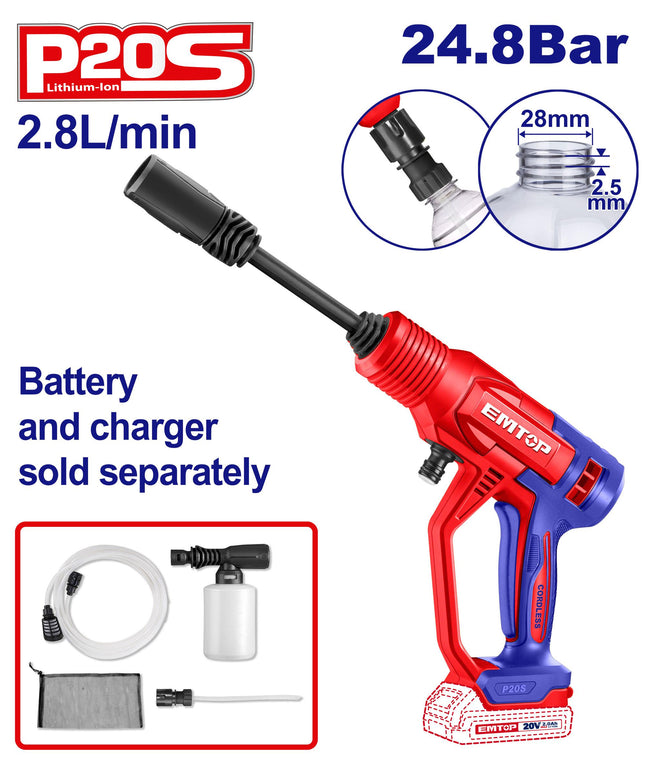 Cordless pressure washer