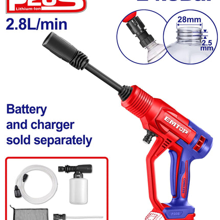 EMTOP Cordless Pressure Washer