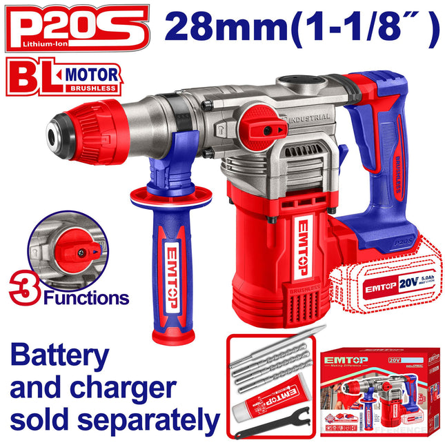 Cordless rotary hammer