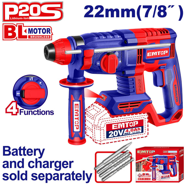 Cordless rotary hammer