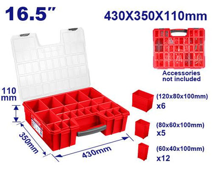 EMTOP 16.5" Plastic Organizer