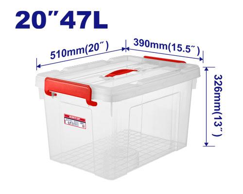 Plastic storage box