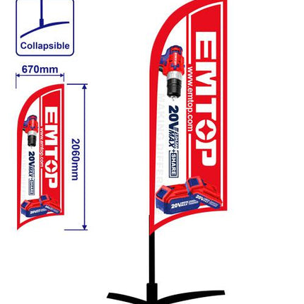 Feather banner