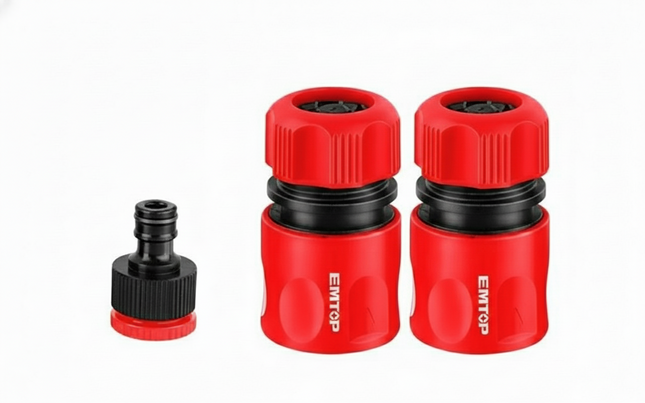 EMTOP 3 Pc Plastic Hose Connector Set