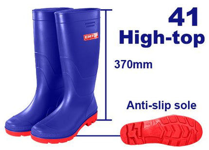 EMTOP Rain Boots Blue