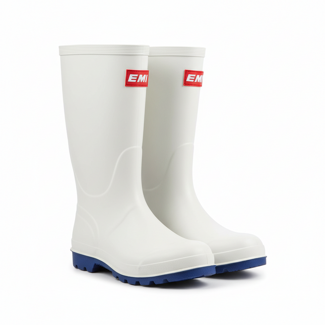 EMTOP Rain Boots White