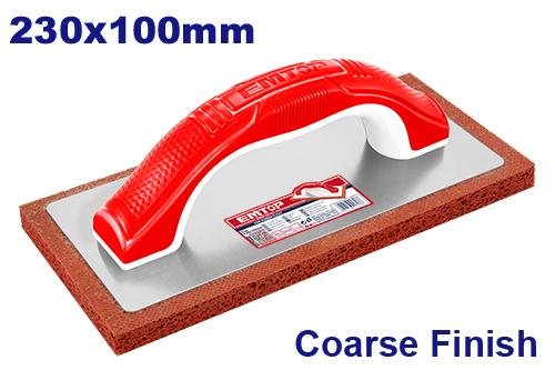 Fine rubber float