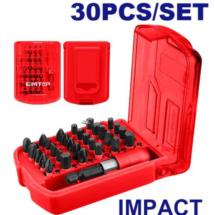 EMTOP 30 Pc Impact Screwdriver Bits