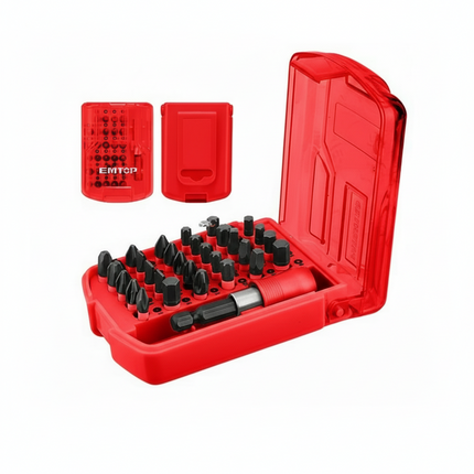 EMTOP 30 Pc Impact Screwdriver Bits