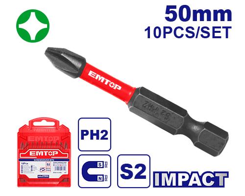 Impact screwdriver bits