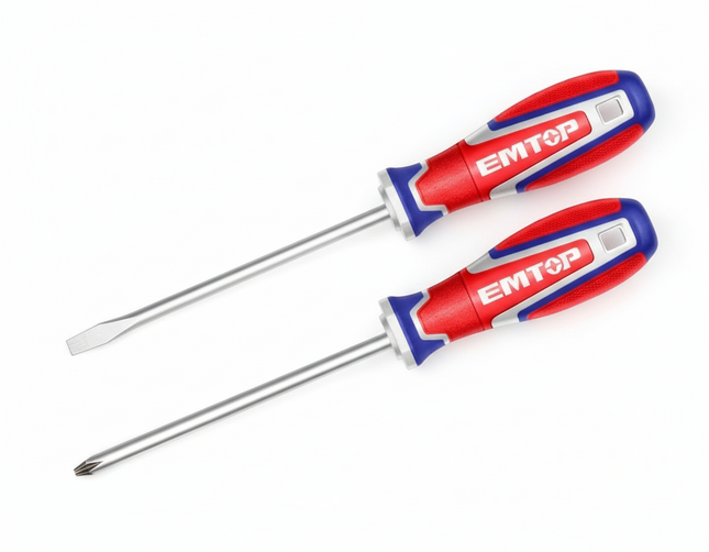 EMTOP Screwdriver Set Blade Material: S2 (2 Pcs)