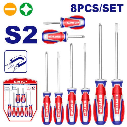 8 Pcs screwdriver set