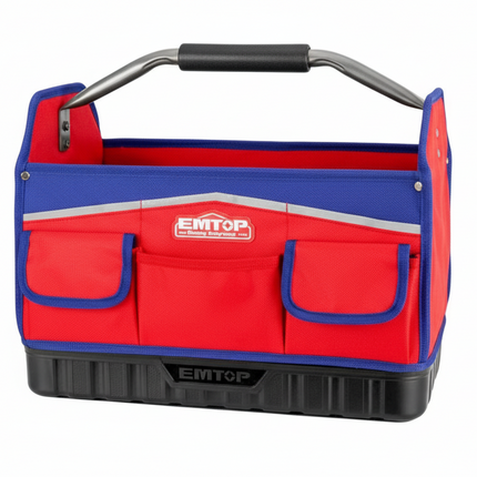 EMTOP 16" Open Tool bag with 9 pockets