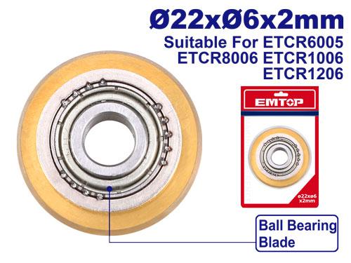 EMTOP Tile cutter blade with ball bearing