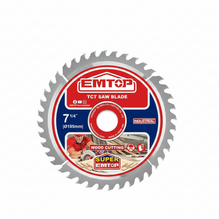 EMTOP 185mm TCT Saw Blade 60T