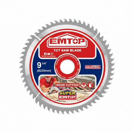 EMTOP 235mm TCT Saw Blade 60T