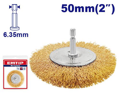 EMTOP Wire wheel 50mm