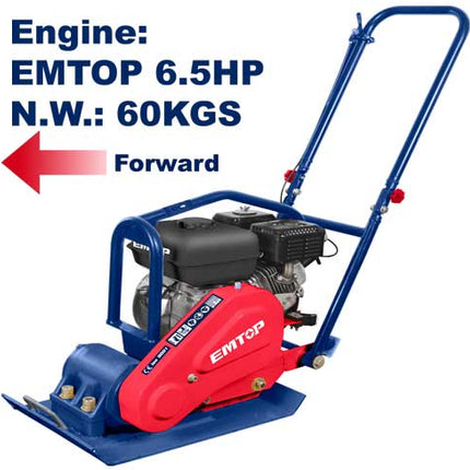 Gasoline plate compactor