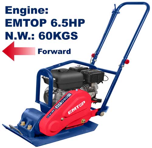 Gasoline plate compactor