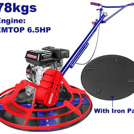 Gasoline power trowel- Honda GX160 Engine