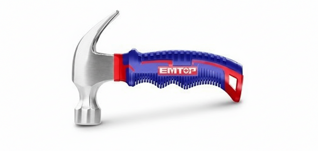 EMTOP 8oz Mini Claw Hammer EHAMCH0802