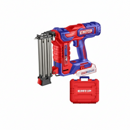 EMTOP Cordless Brad Nailer 18GA (Body Only) 20V Brushless Nail type F15~F50 ELBNLI5005